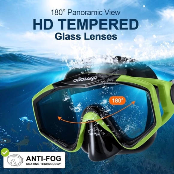 Kid Snorkel Set - Odoland- NWOT - Picture 7 of 12